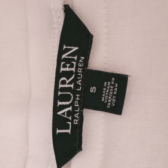 Lauren by Ralph Lauren Slim Fit 3/4 Sleeve White Shirt Small - Picture 7 of 8